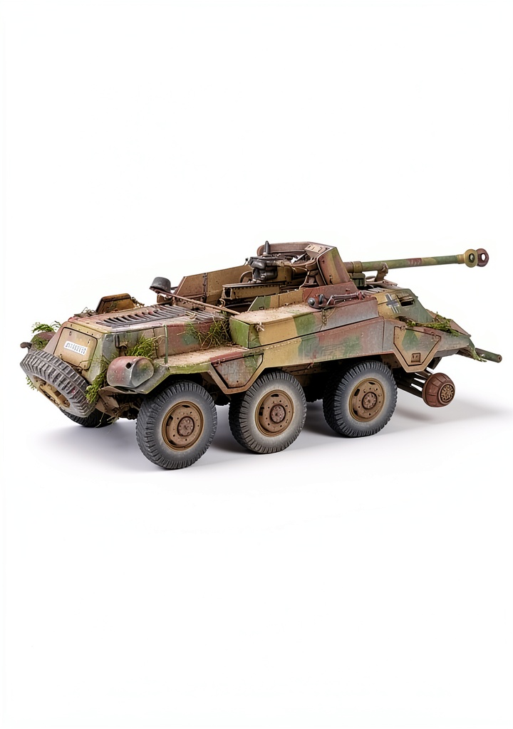 Kindle book cover showing military vehicle models and craft details