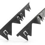 Xaogogo Stainless Steel Stove Gap Cover Adjustable Black 13.8‑27in-0