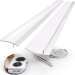 Silicone Stove Gap Cover by HELESIN 25in Semi‑clear-0