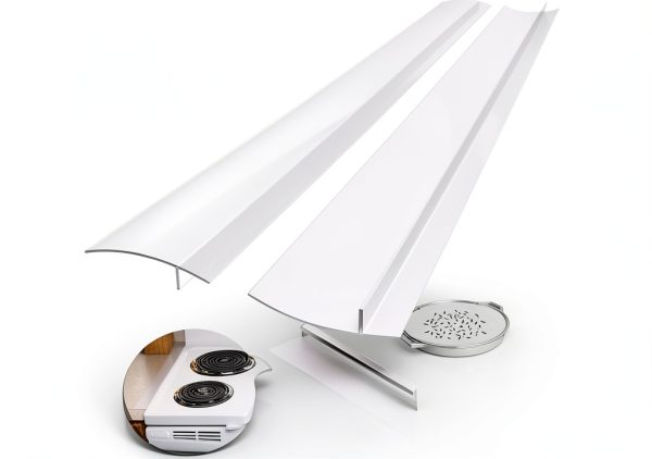 Silicone Stove Gap Cover by HELESIN 25in Semi‑clear-0