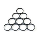 RobotDigg 147-3M-6 Endless HTD3M Belt 147mm Length 49 Teeth 3M Synchronous Belt 3mm Pitch 6mm Width HTD3M Closed Loop Timing Belt Pack of 10pcs-0